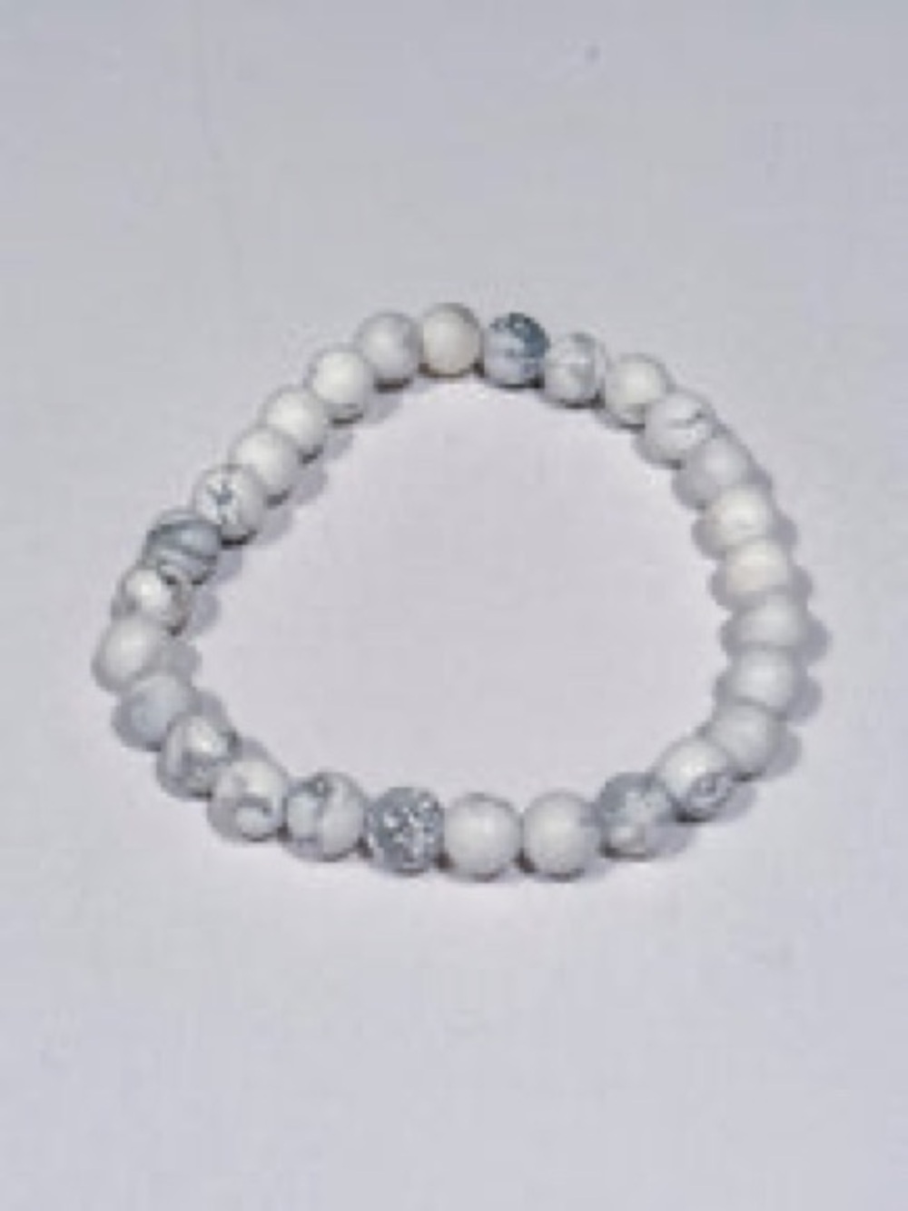 Stone Bracelet | White Marble